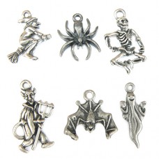 Spooky Gothic Halloween Charms