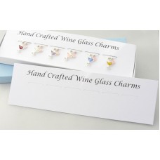 Wine Glass Charms Packaging - Mounting Card and Box Wine Glass Charms Packaging - Mounting Card and Box